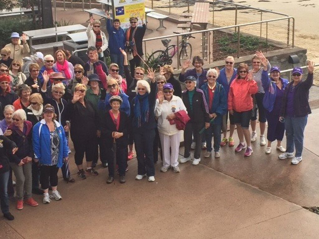 Members of the Maroochydore VIEW Club pose for a photo.